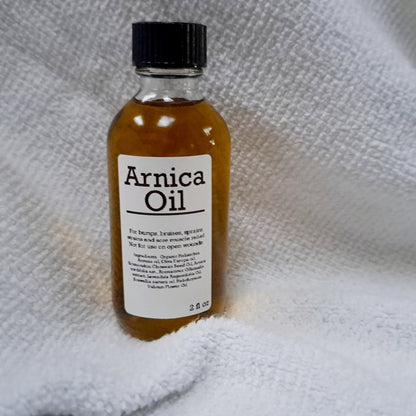 Handcrafted Organic Arnica Oil